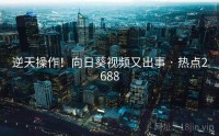 逆天操作！向日葵视频又出事 · 热点2688